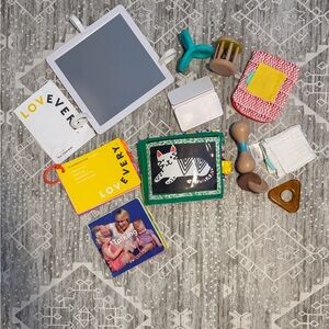 Lovevery “The Charmer” Play Kit Months 3-4 | Complete Set | Montessori Baby Toys